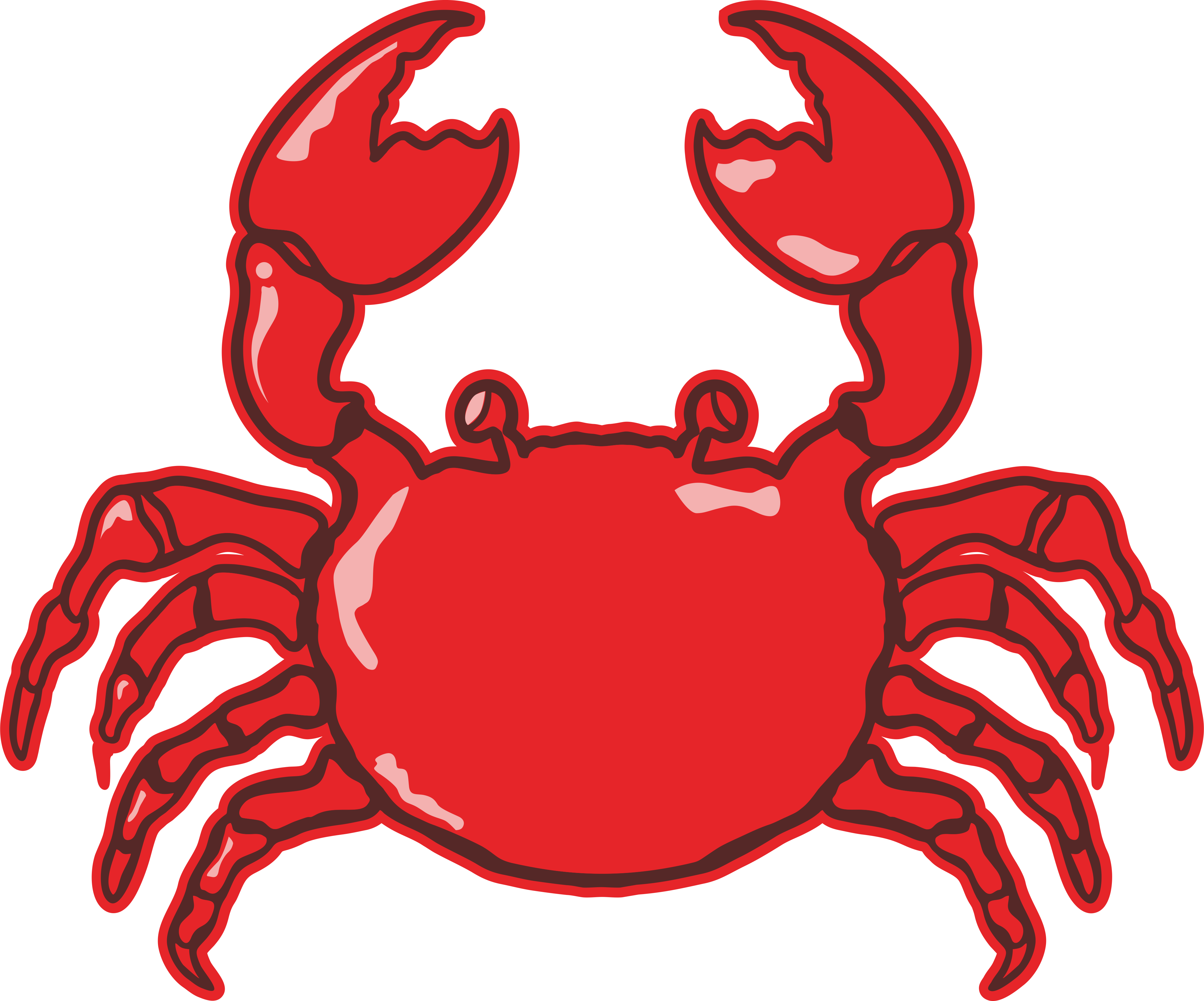 Crab PNG from Vecteezy